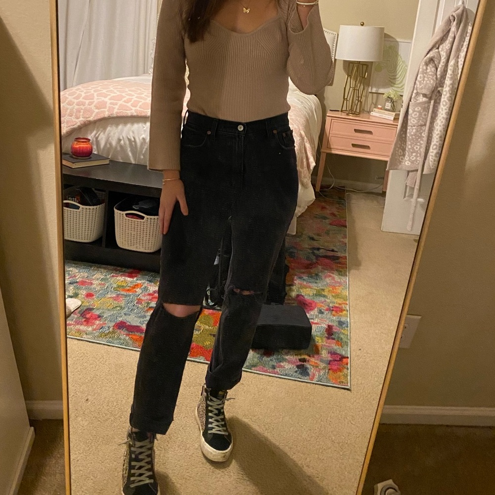 Black Abercrombie jeans